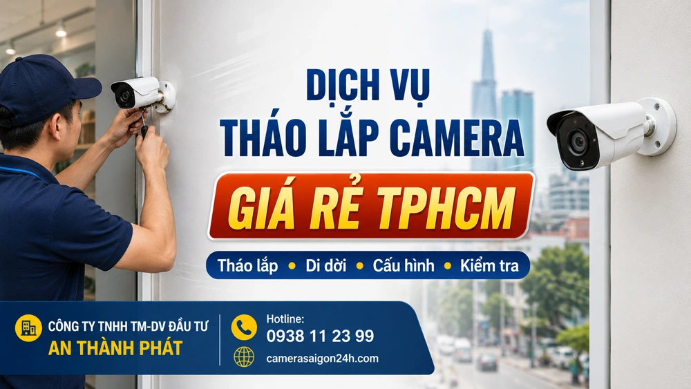 dich vụ tháo và lắp đặt camera