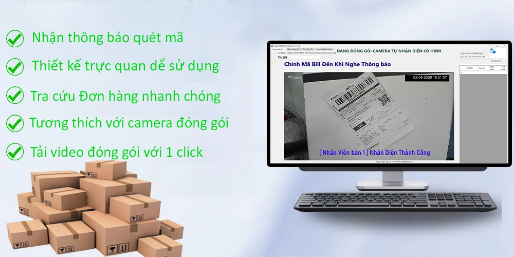 Giải Pháp Camera Đóng Hàng