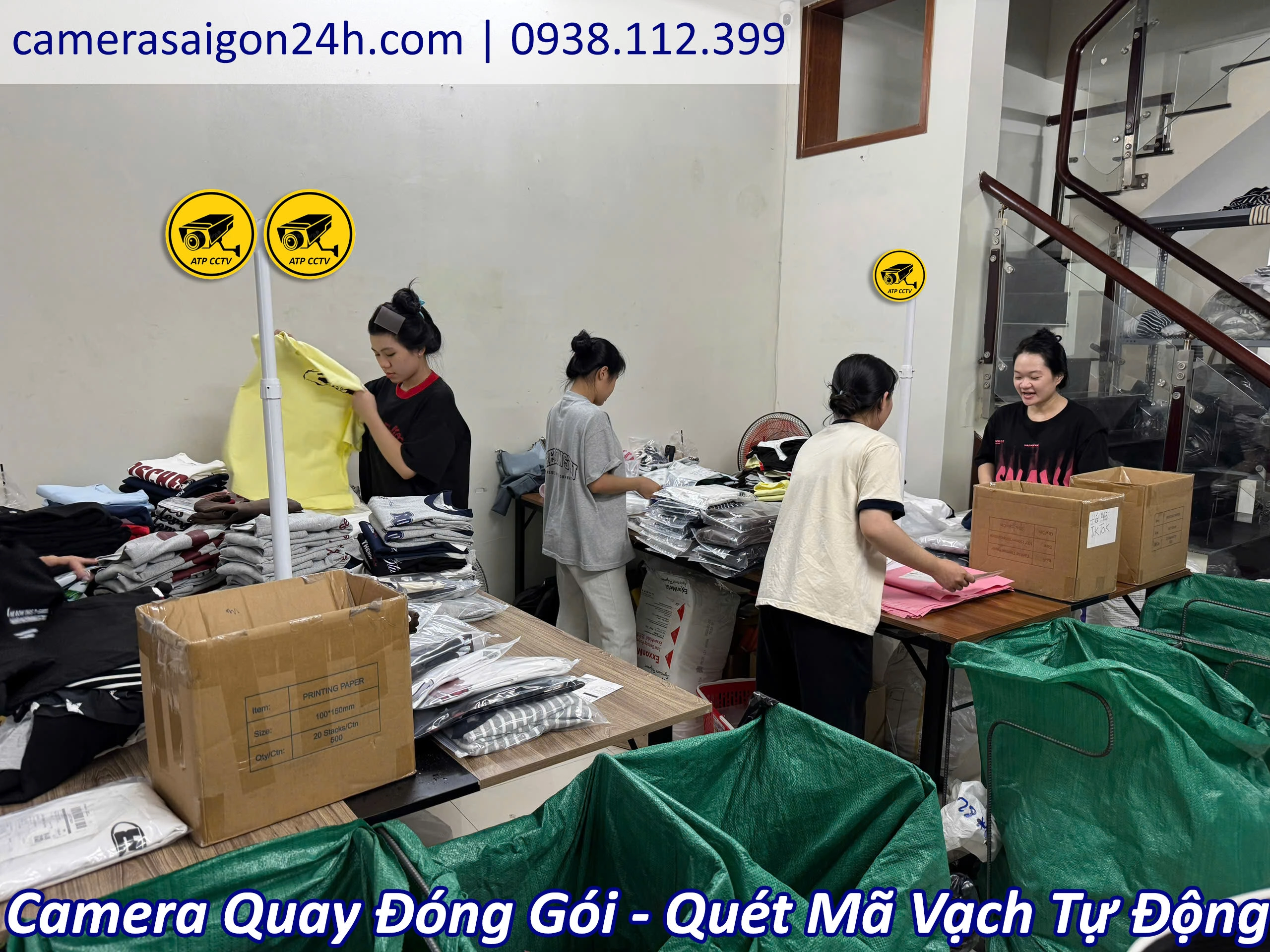 Giải Pháp Camera Quan Sát Đóng Hàng Giá Rẻ