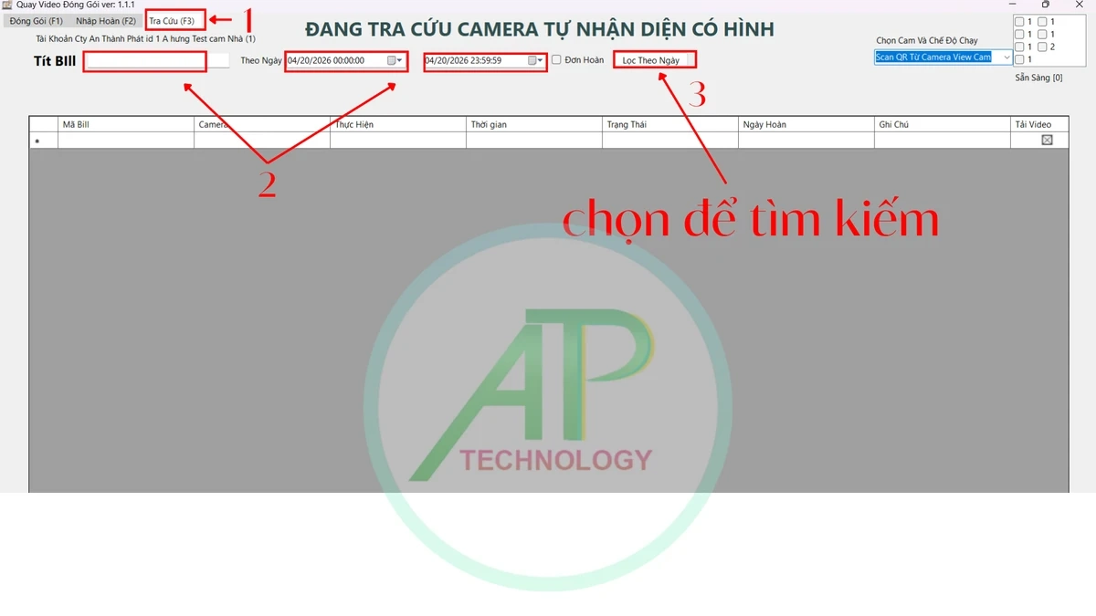 Giải Pháp Camera Quét Mã QR Đơn Hàng
