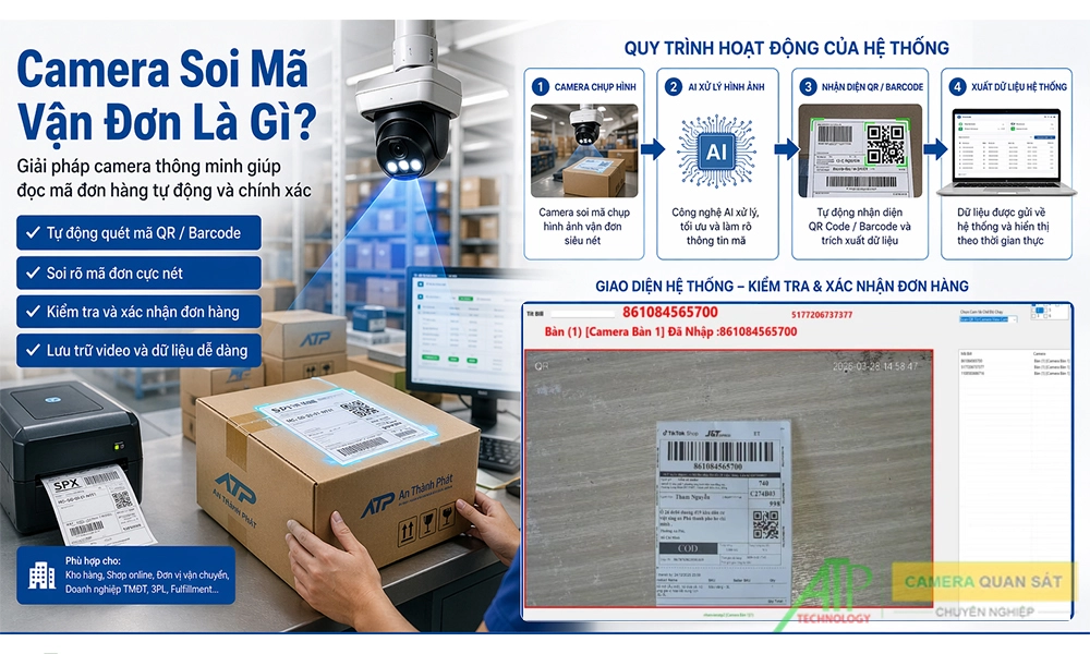 giải pháp lắp đặt camera quan sát mã vận đơn chuyên nghiệp giá rẻ tốt nhất