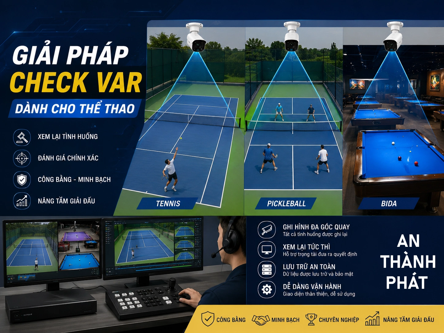 Giải Pháp Check Var Dành Cho Thể Thao