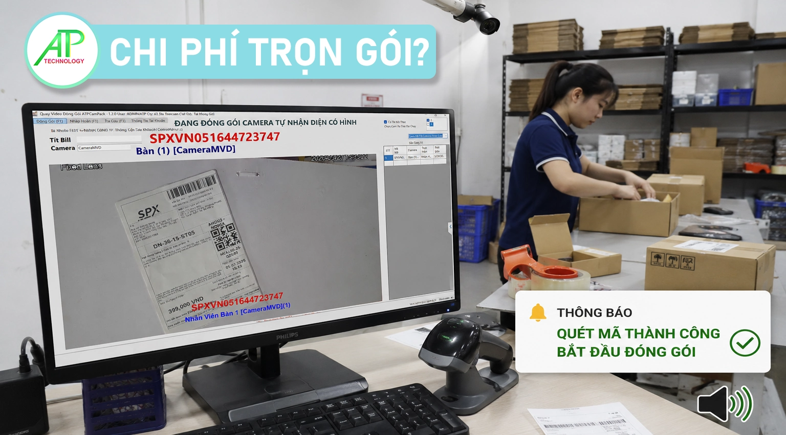 GIẢI PHÁP QUAY VIDEO ĐÓNG HÀNG