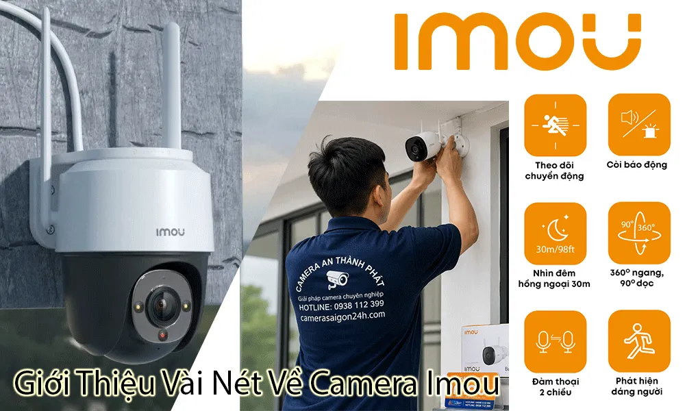 giới thiệu vài nét về camera imou