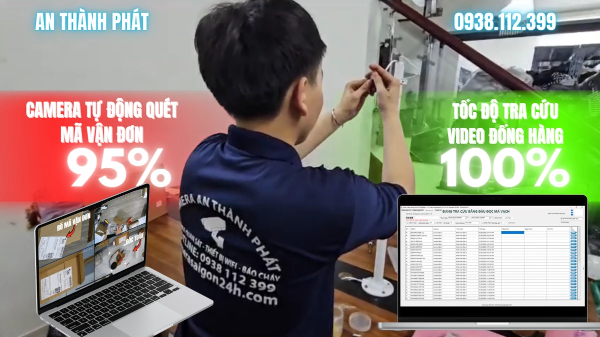 Camera Nhìn Mã Vận Đơn Tại Hải Phòng