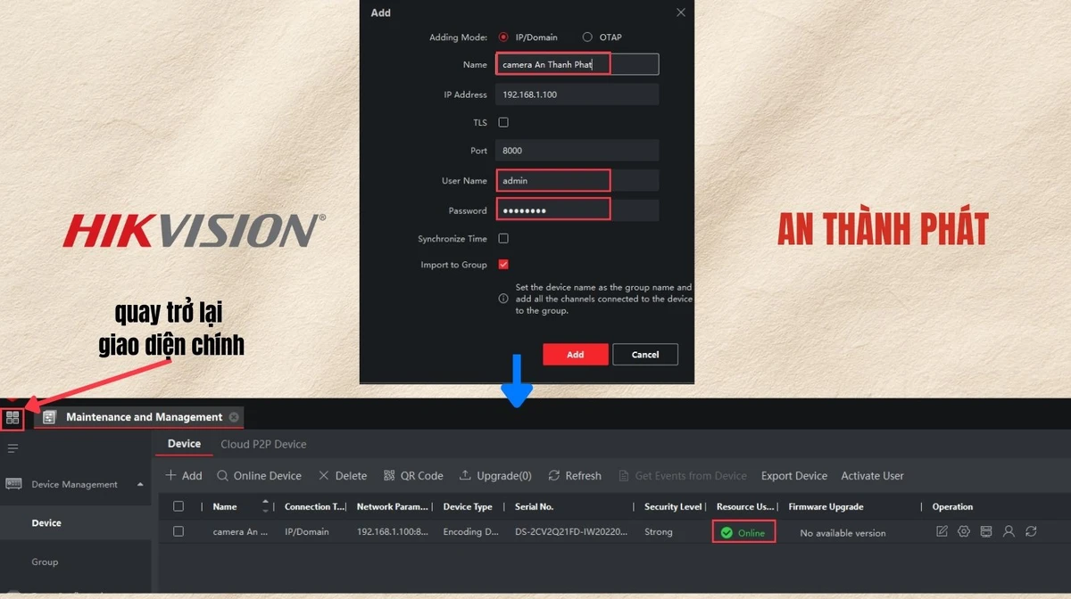 hướng dẫn cài đặt phần mểm xem camera hikvision trên máy tính