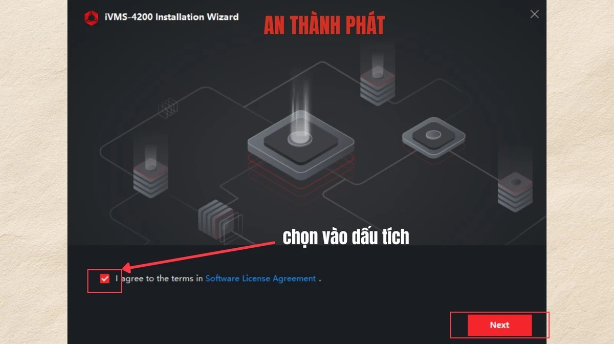 hướng dẫn cài đặt phần mểm xem camera hikvision trên máy tính bước 1