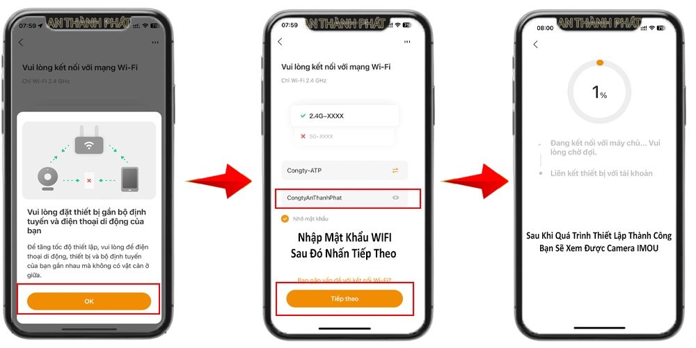 Nhập Mật Khẩu Wifi