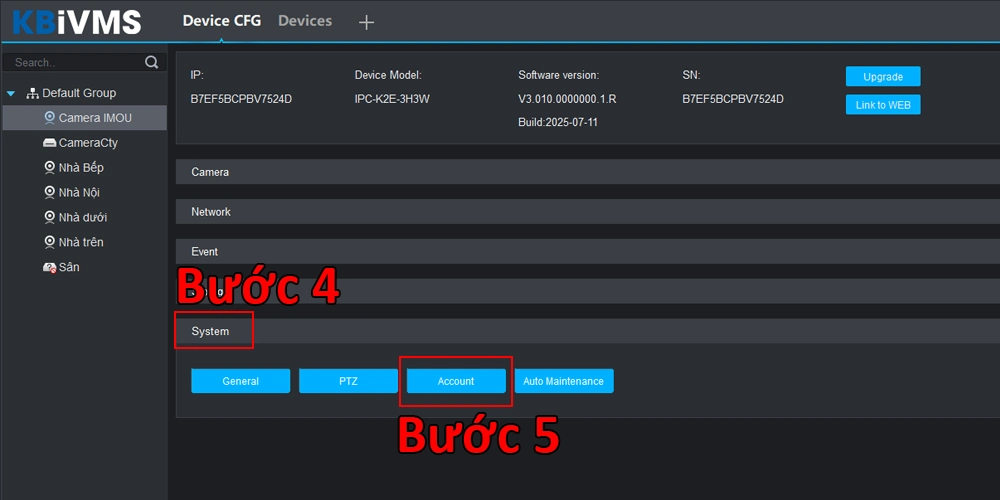 Hướng Dẫn Đổi Mật Khẩu Camera Imou