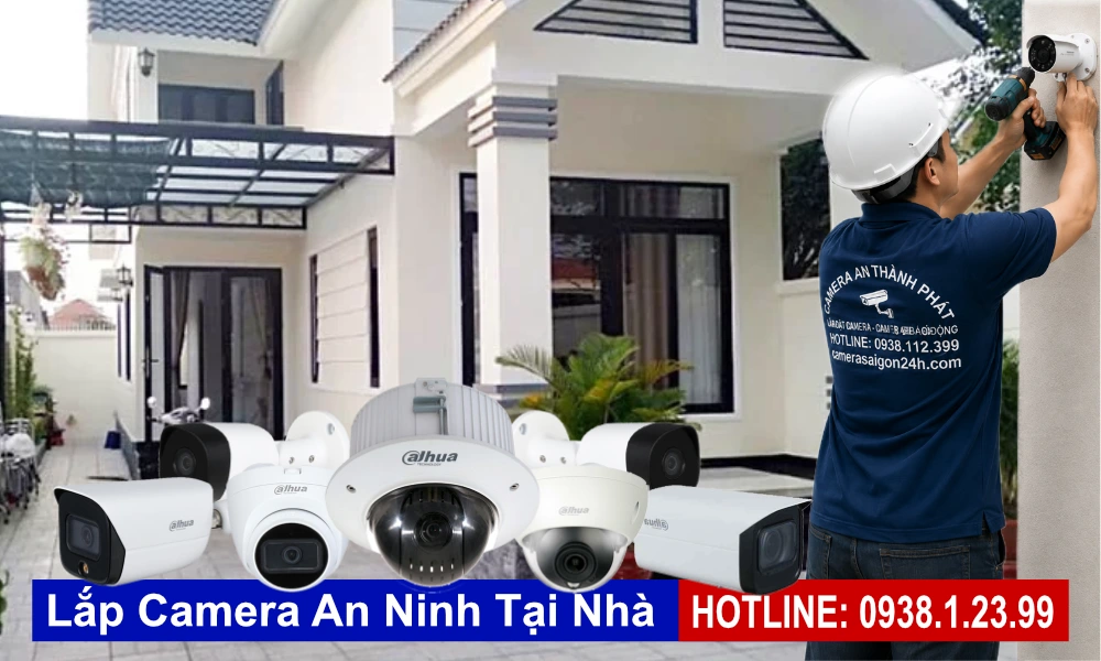 Lắp đặt camera an ninh tại nhà 