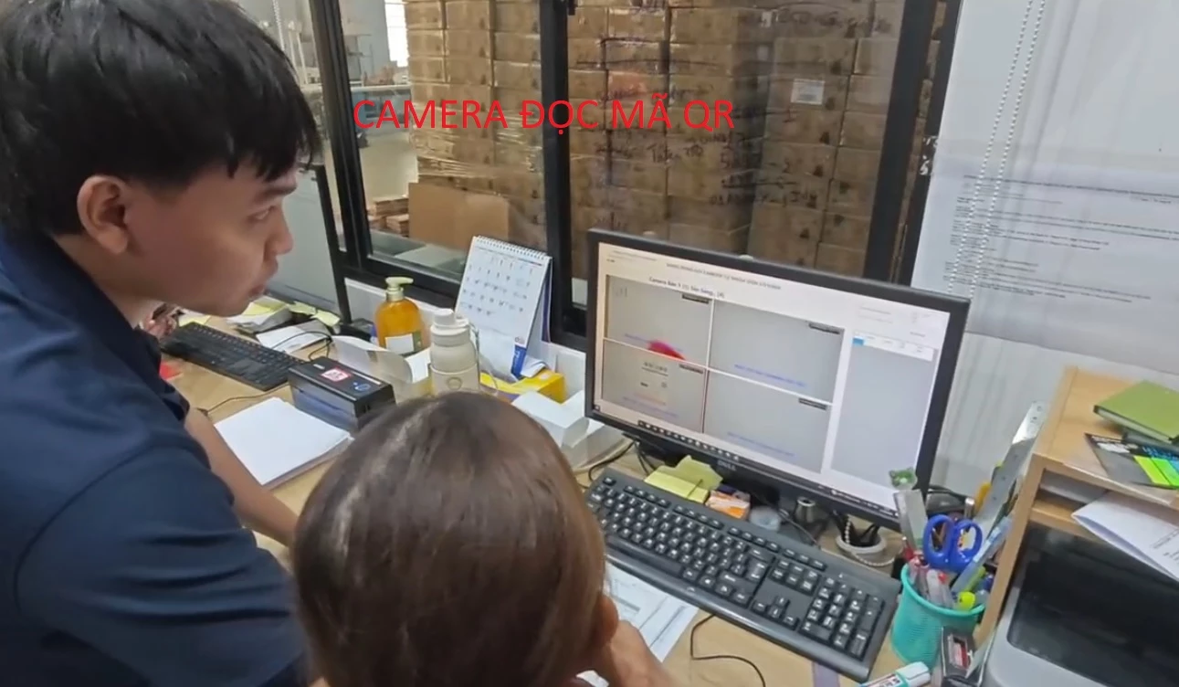 LẮP CAMERA NHẬN DIỆN MÃ QR