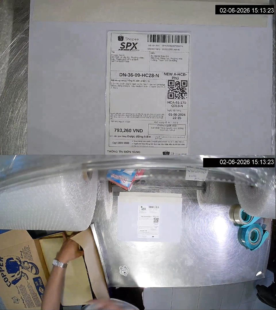Lắp Camera Đóng Gói Đơn Hàng Tại Hòa Bình