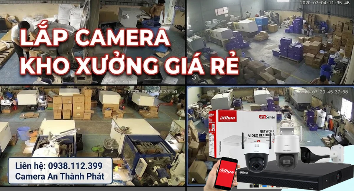 Lắp Camera Kho Xưởng Giá Rẻ
