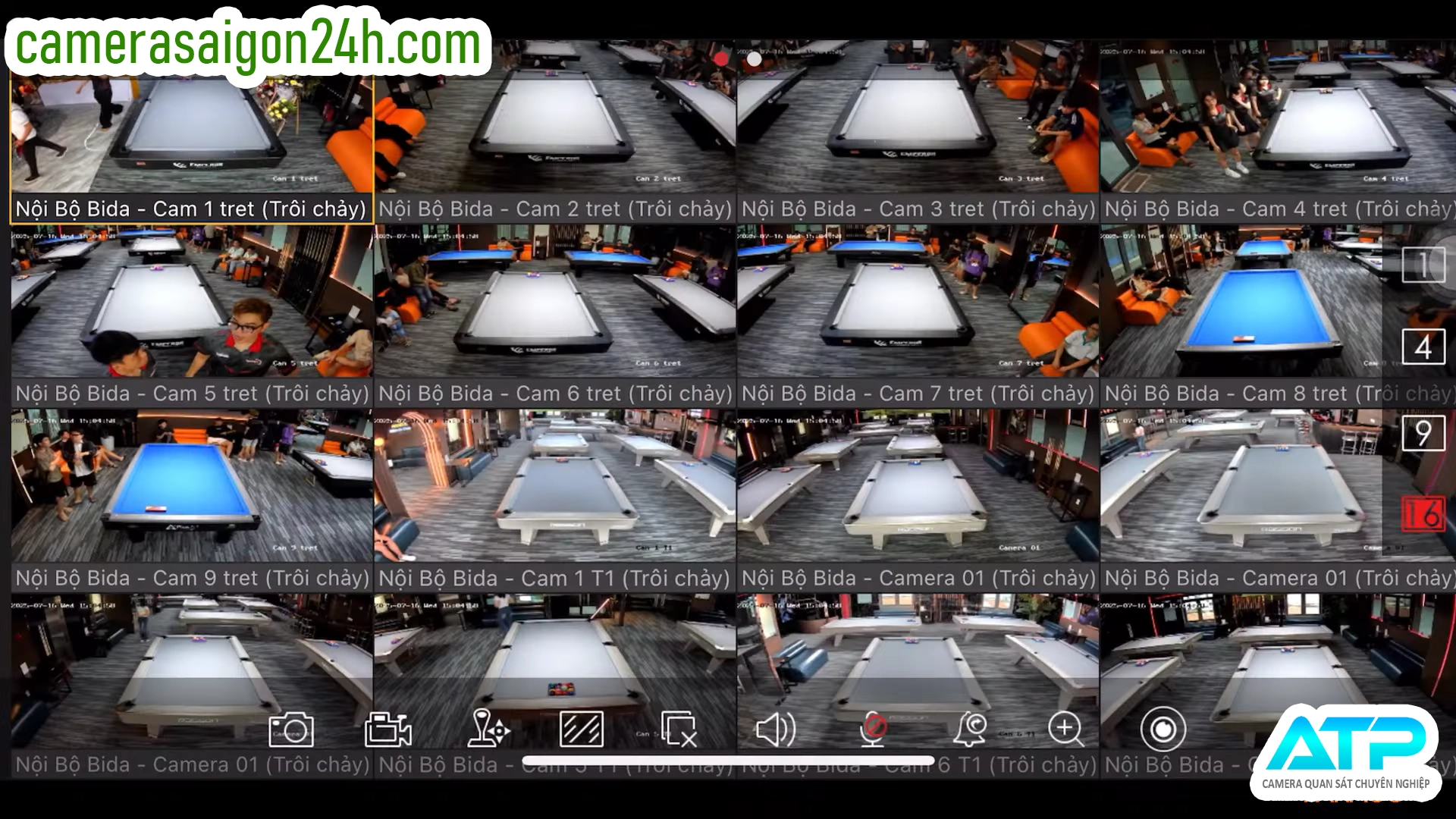 Lắp Camera Cho Quán Billiard Giá Rẻ