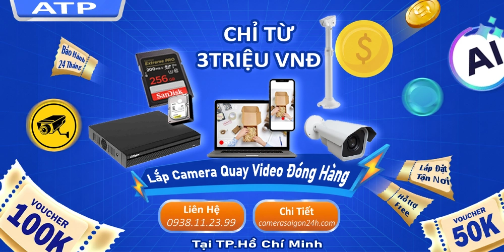 Lắp Camera Quay Video Đóng Hàng Tại TP.Hồ Chí Minh