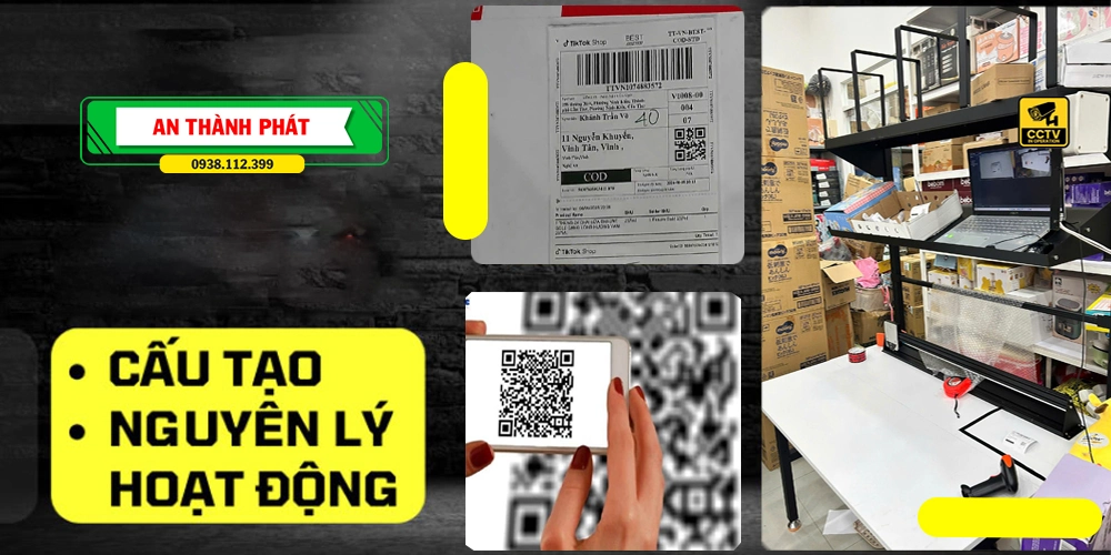 Lắp Camera Quét Mã Vạch Tự Động