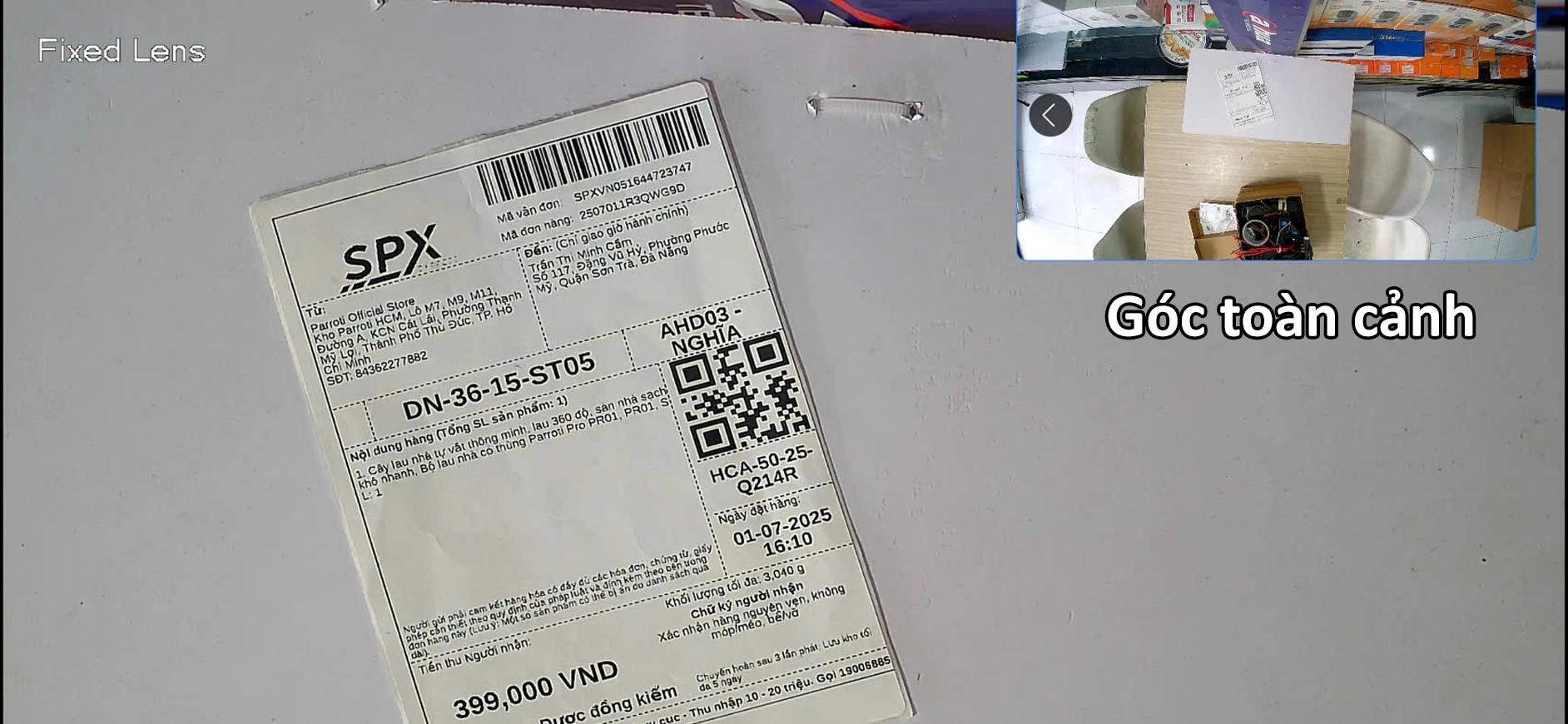 Lắp Camera Soi Mã Vận Đơn Tự Động