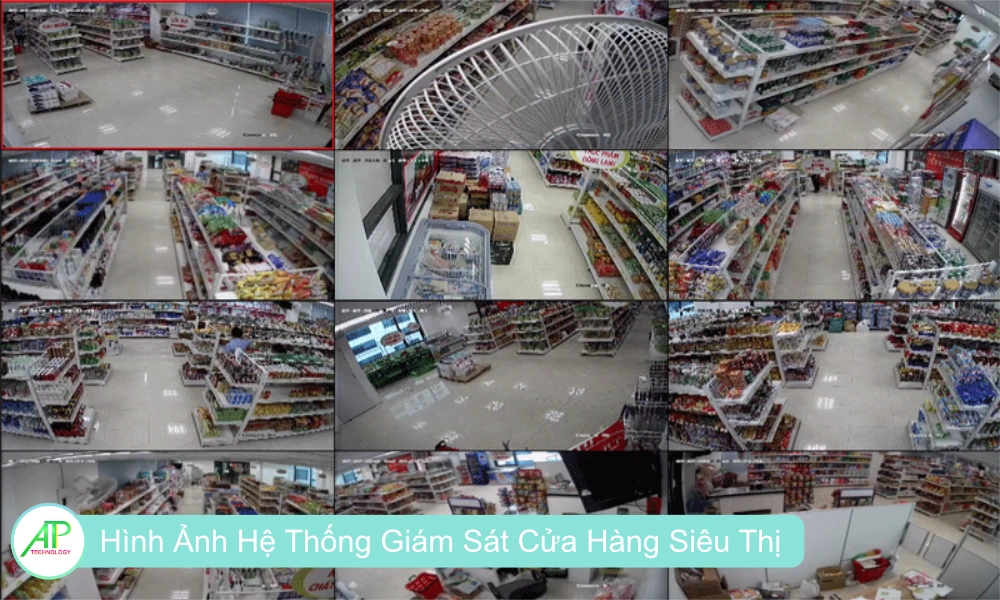 LẮP ĐẶT CAMERA CHO CỬA HÀNG SIÊU THỊ