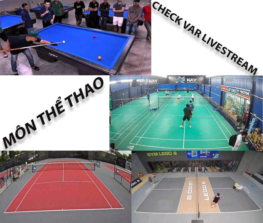 Lắp Đặt Camera Livestream Cho Các Môn Thể Thao