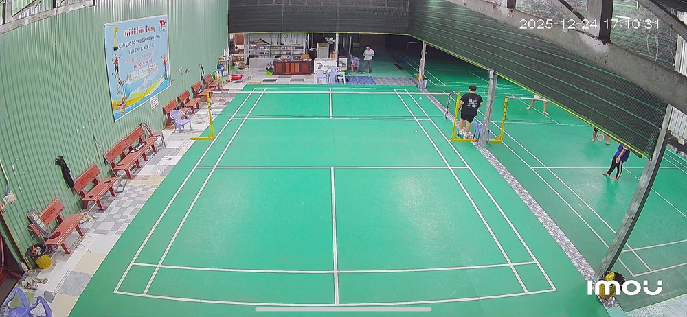 Lắp Đặt Camera Livestream Môn Cầu Lông