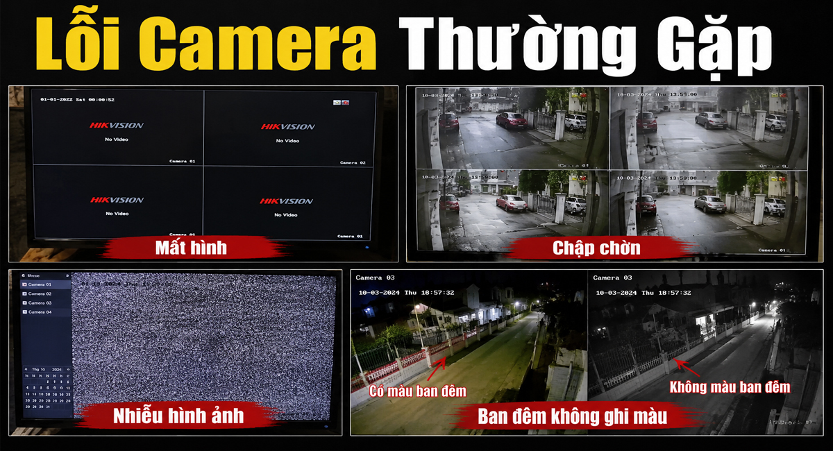 Báo Giá Sửa Chữa Camera Giá Rẻ