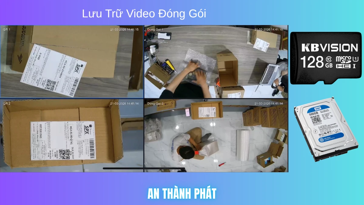 hình thức lưu trữ video đóng hàng