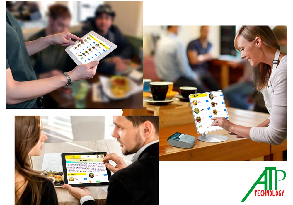 Máy Order Món Ăn Tự Động