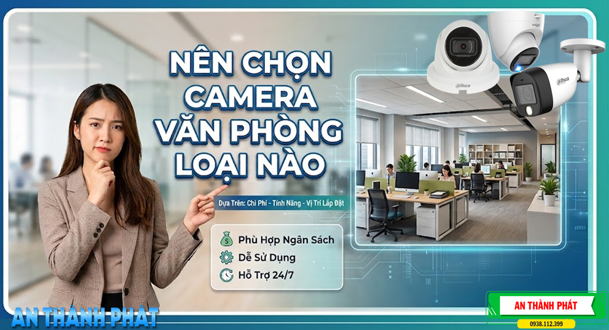 Lắp Camera Văn Phòng Nên Dùng Loại Nào