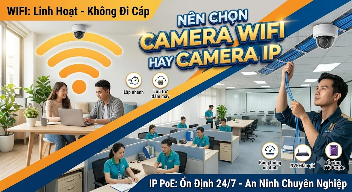 Lắp Đặt Camera Cho Văn Phòng