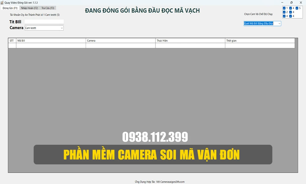 phần mềm quay video đóng hàng là gì