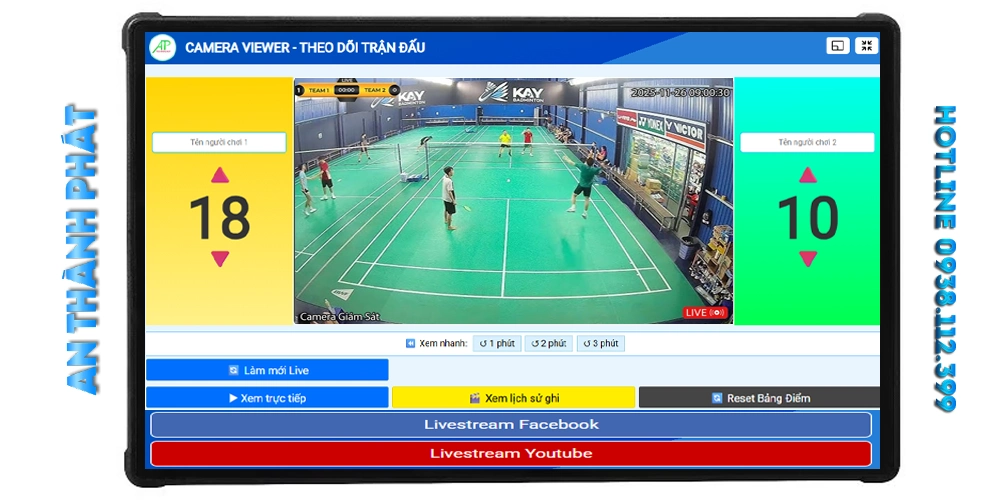 Phần Mềm Check Var Chuyên Dụng Bộ Môn Cầu Lông