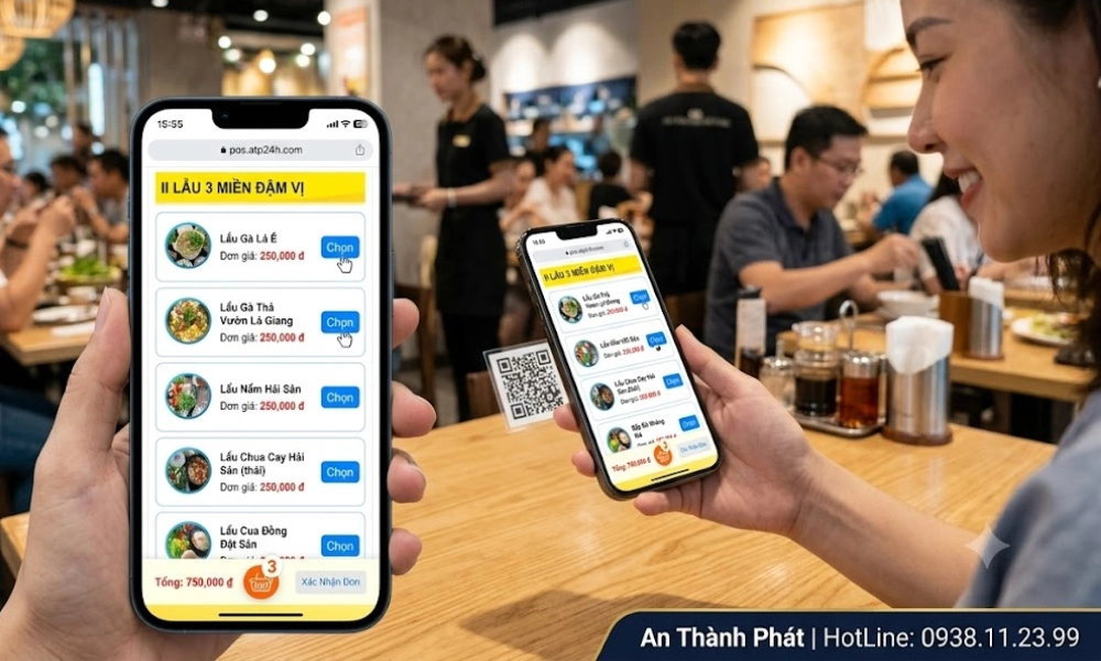 Phần Mềm Gọi Món Tại Bàn