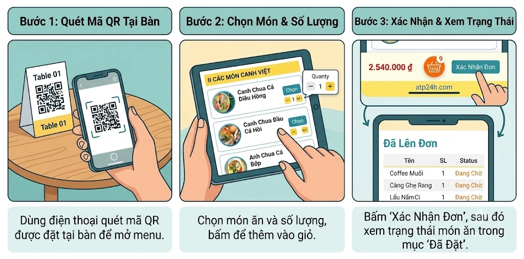 Phần Mềm Gọi Món Tại Bàn
