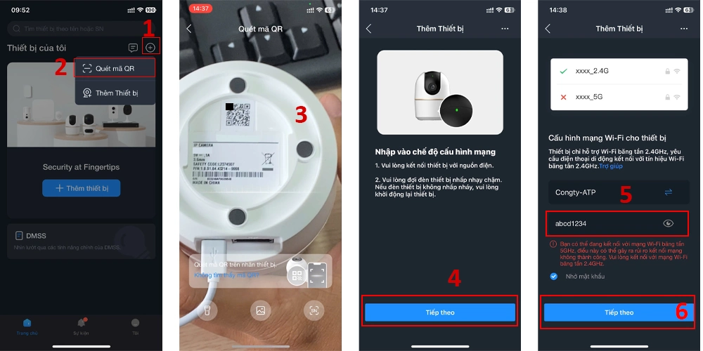 cấu hình camera wifi dahua 