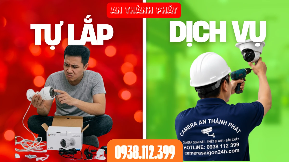 nên tự lắp hay dịch vụ