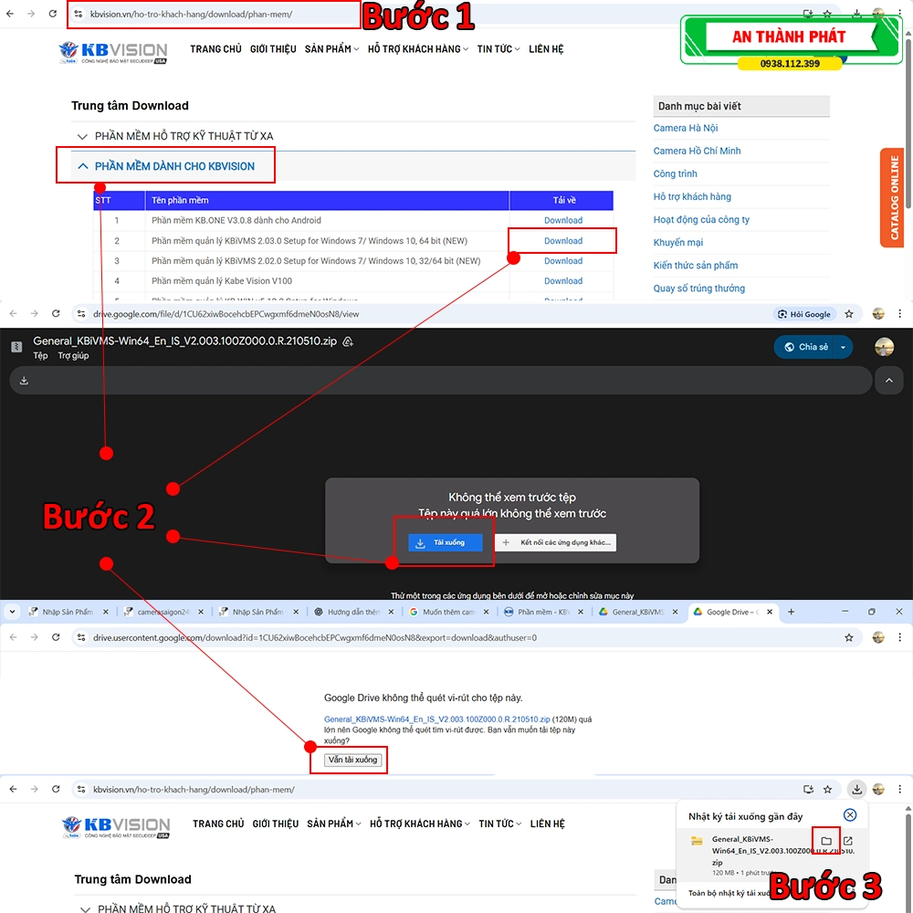 Tải phần mềm Kbivms
