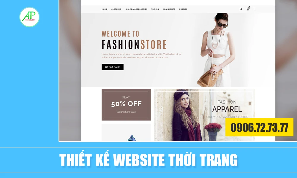 Thiết kế website thời trang