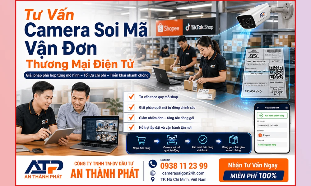 tư vấn chọn camera soi mã vận đơn thương mại điện tử 