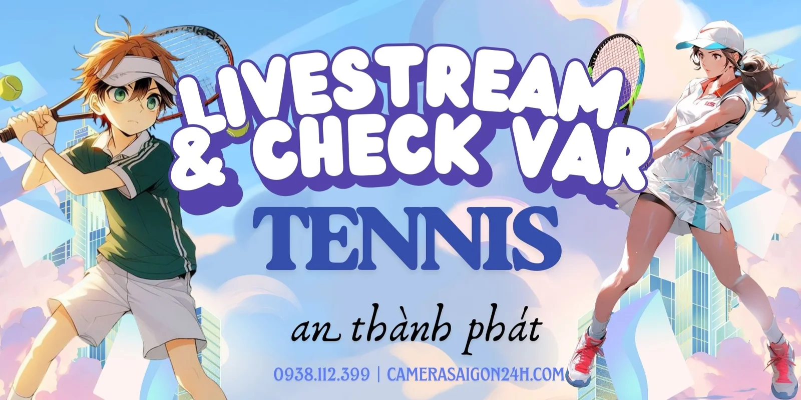 ứng dụng livestream và check var trong môn thể thao tennis