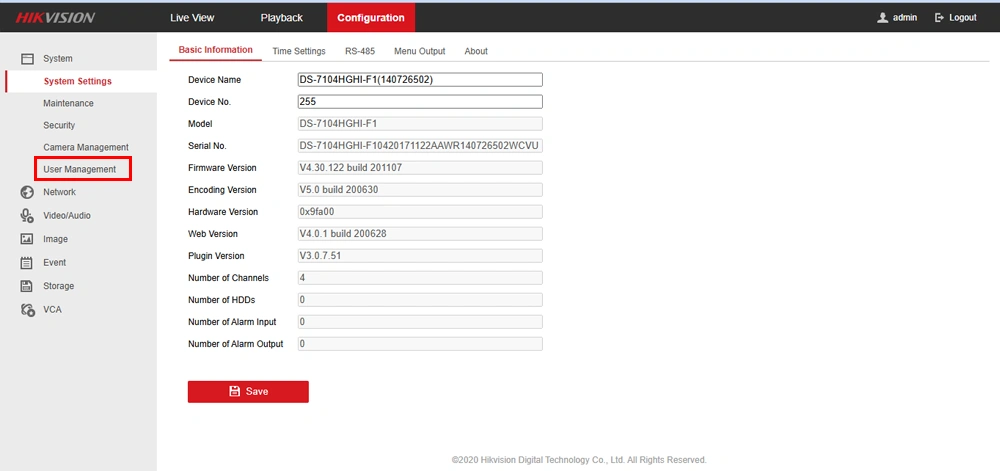 vào quản lý tài khoản