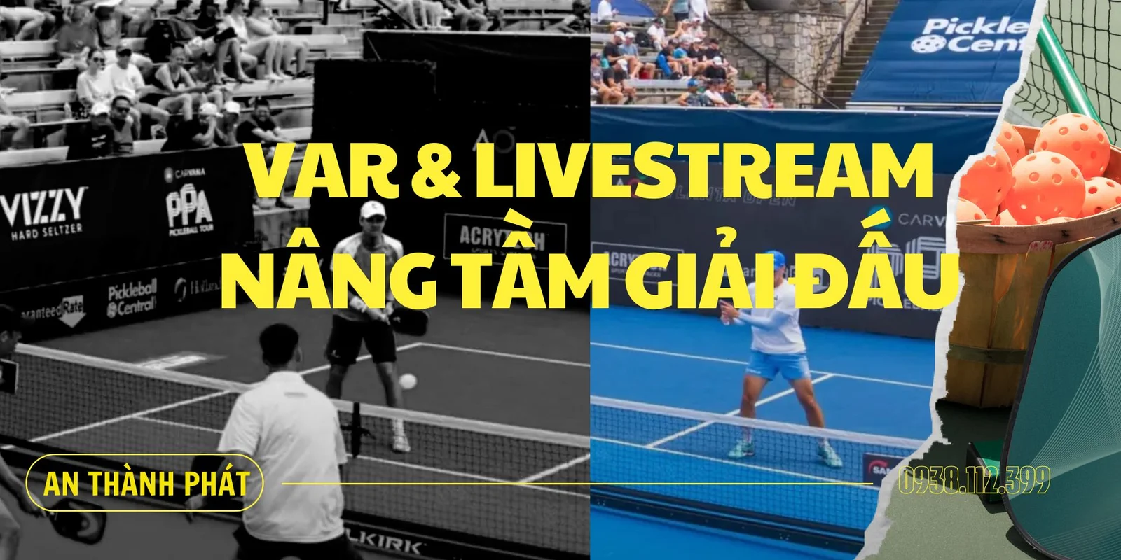 camera live kết hợp check var nâng tầm giải đấu phong trào