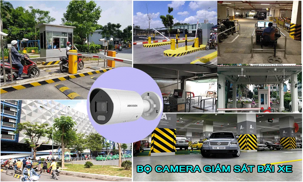 Lắp Camera Giám Sát Bãi Xe