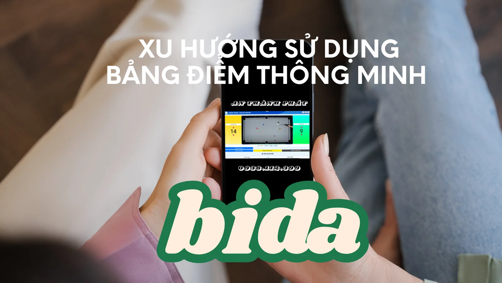 xu hướng bảng điểm bida thông minh