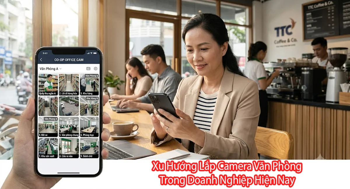 Lắp Đặt Camera Cho Văn Phòng