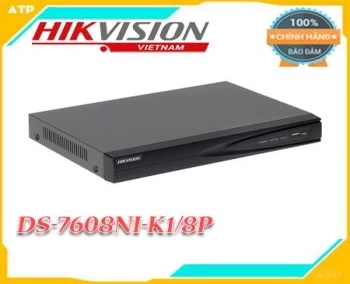HIKVISION DS-7608NI-K1/8P ,IP HIKVISION DS-7608NI-K1/8P ,DS-7608NI-K1/8P ,dau ghi HIKVISION DS-7608NI-K1/8P