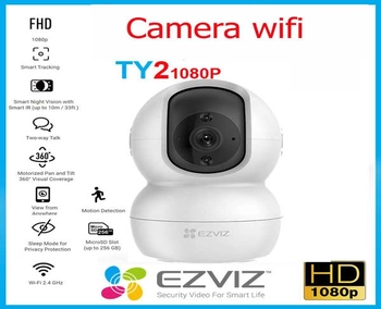 lắp camera wifi ezviz ty2,Camera Wifi 2MP EZVIZ TY2,Camera IP EZVIZ TY2 1080P,EZVIZ TY2,Camera wifi Ezviz TY2 (B0-1G2WF)