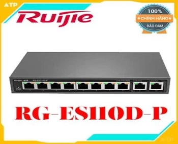 Switch Ruijie Reyee RG-ES110D-P,Thiết bị chuyển mạch Switch RUIJIE RG-ES110D-P 8,Thiết bị chuyển mạch Switch RUIJIE RG-ES110D-P 8 giá rẻ,Thiết bị chuyển mạch Switch RUIJIE RG-ES110D-P 8 chính hãng,Thiết Bị Wifi Ruijie Reyee RG-ES110D-P 