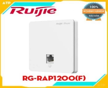 Thiết bị phát wifi âm tường RUIJIE RG-RAP1200(F),Ruijie AcessPoint RG-RAP1200(F) AC1300 Dual Band Wall,Thiết bị mạng wifi Ruijie RG-RAP1200(F),Mua WiFi Ruijie Reyee RG-RAP1200(F) ,Bộ Phát Wifi Gắn Âm Tường RUIJIE REYEE RG-RAP1200(F)