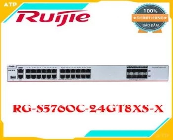 Ruijie RG-S5760C-24GT8XS-X,Switch Ruijie RG-S5760C-24SFP/8GT8XS-X,Ruijie RG-S5760C-24GT8XS-X L3-Managed Gigabit Switch,Ruijie RG-S5760C-24GT8XS-X L3-Managed Gigabit Switch  chính hãng,Ruijie RG-S5760C-24GT8XS-X L3-Managed Gigabit Switch  giá rẻ