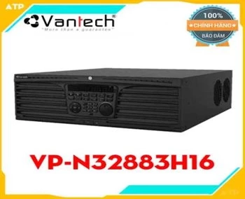 Đầu ghi 32 Channel 8.0MP NVR VP-N32883H16,Đầu ghi hình IP Vantech VP-N32883H16 Chính hãng,Đầu ghi hình camera IP 32 kênh VANTECH VP-N32883H16,Đầu ghi Vantech VP-N32883H16 